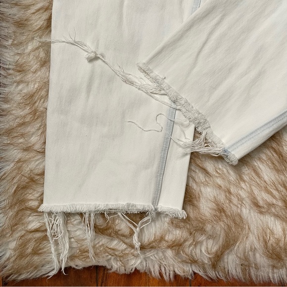 La Vie Rebecca Taylor whitewash button fly crop - Picture 6 of 9